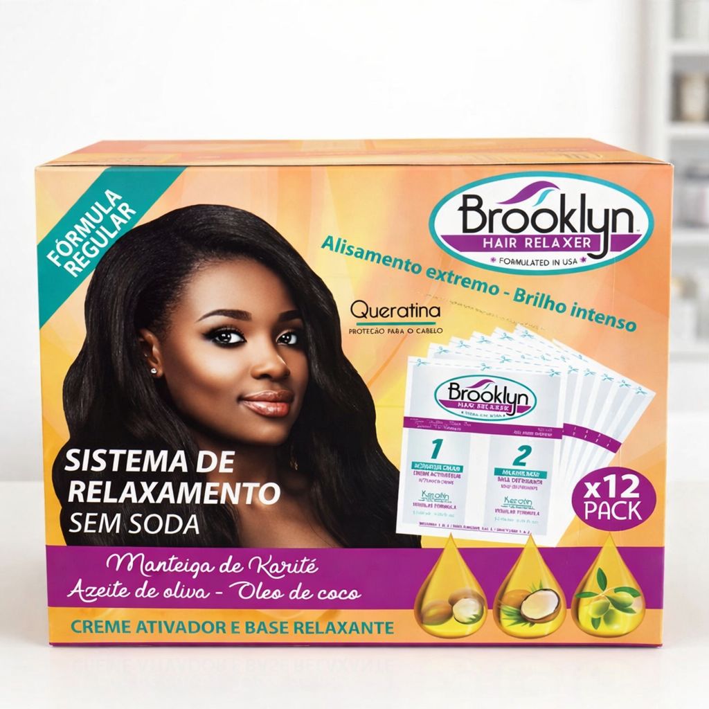 Brooklyn Hair Relaxer 12 Pcs