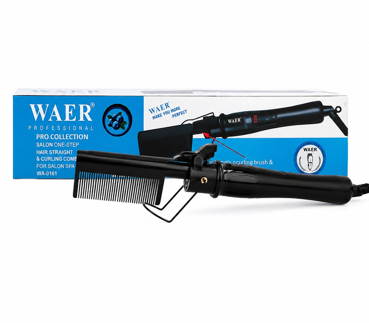 Waer Hot Comb &curler Wa-0161