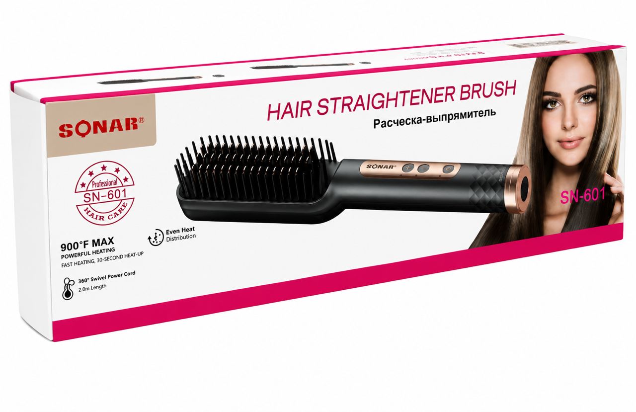 Sonar Hot Comb Brush Sn-601