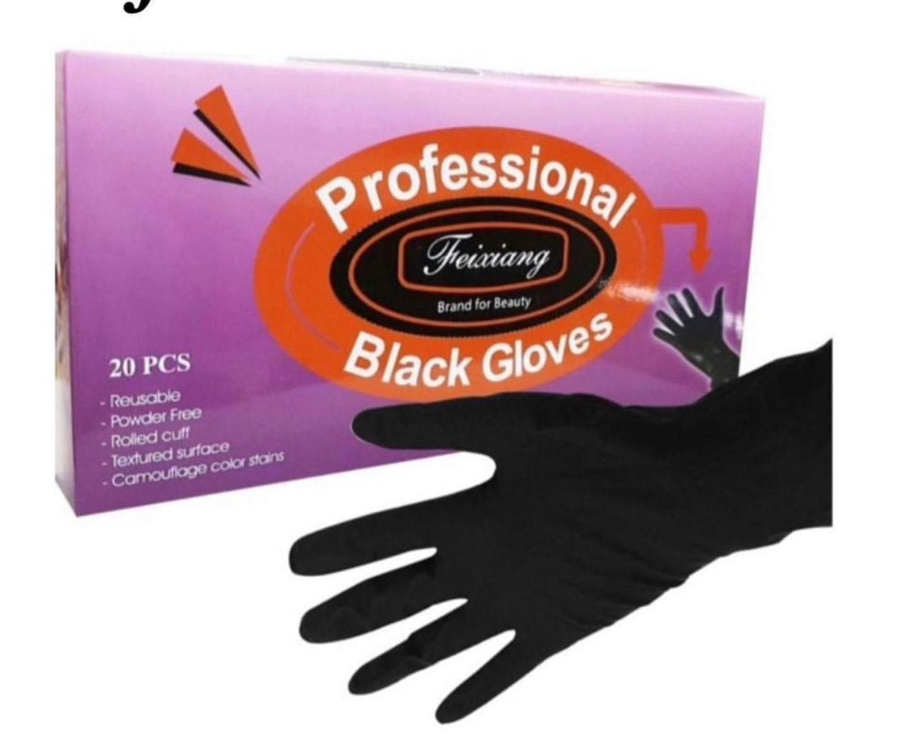 Hand Gloves Black Box