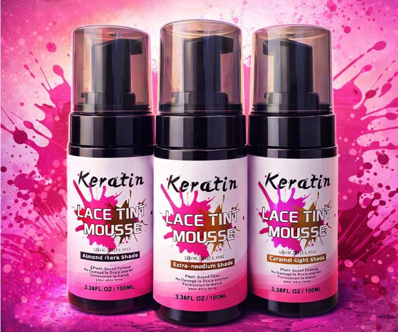 Keratin Lace Tint Mousse Light