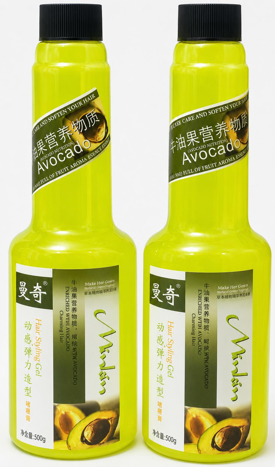 Avocado Styling Gel 500g