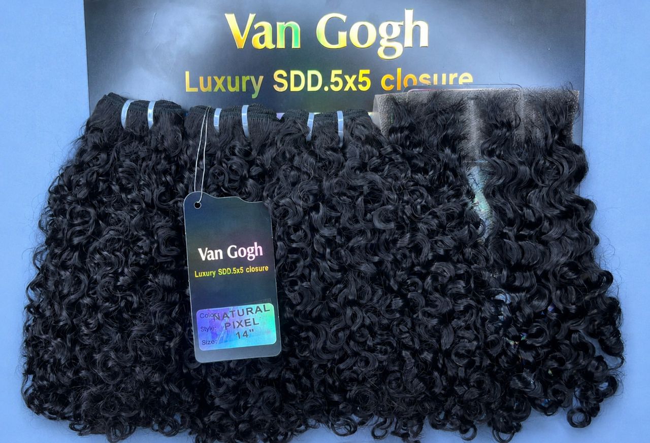 Van Gogh Sdd Pixie Curl+5*5 Closure
