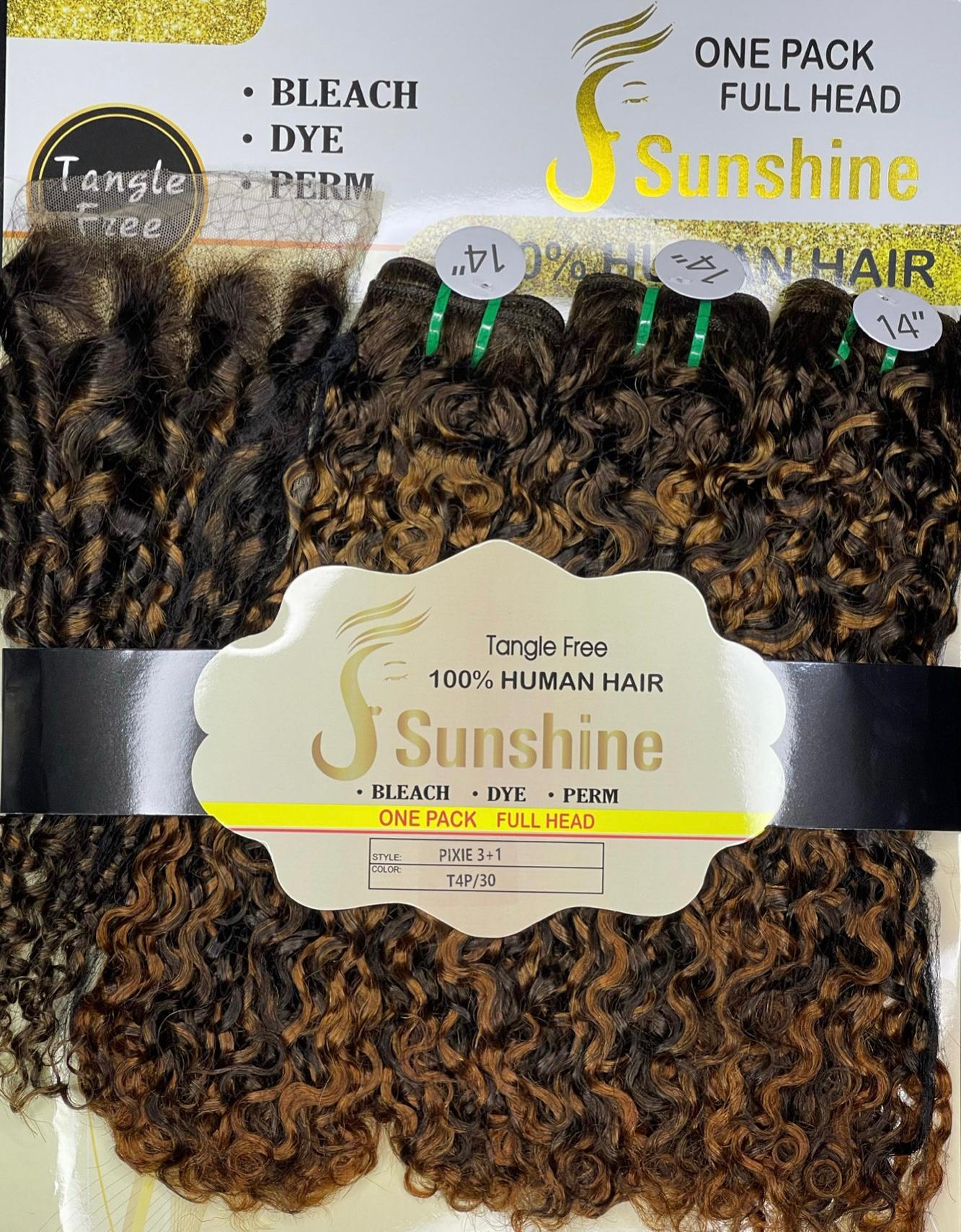 Sunshine Pixie +closure Tp4/30