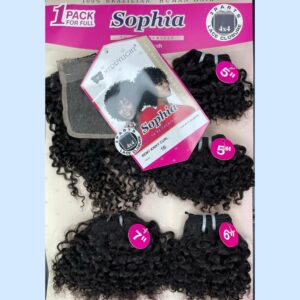 Sophia Kinky Curls 5"6"7"