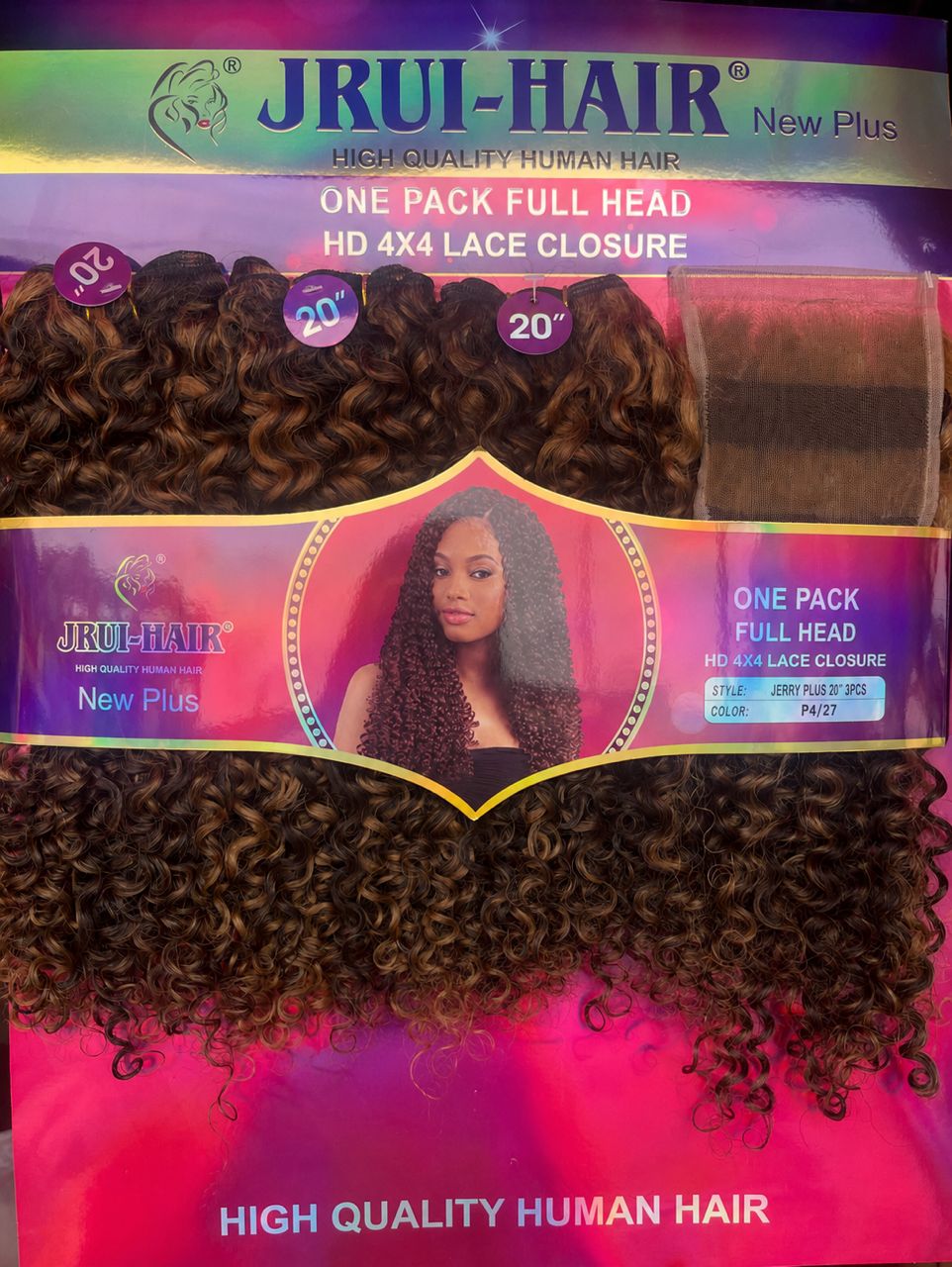 Smart Jrui Plus Pixie Closure 20" P4/27