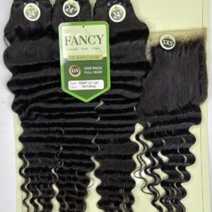 Fancy  Deepwave Black+5*5 Closure