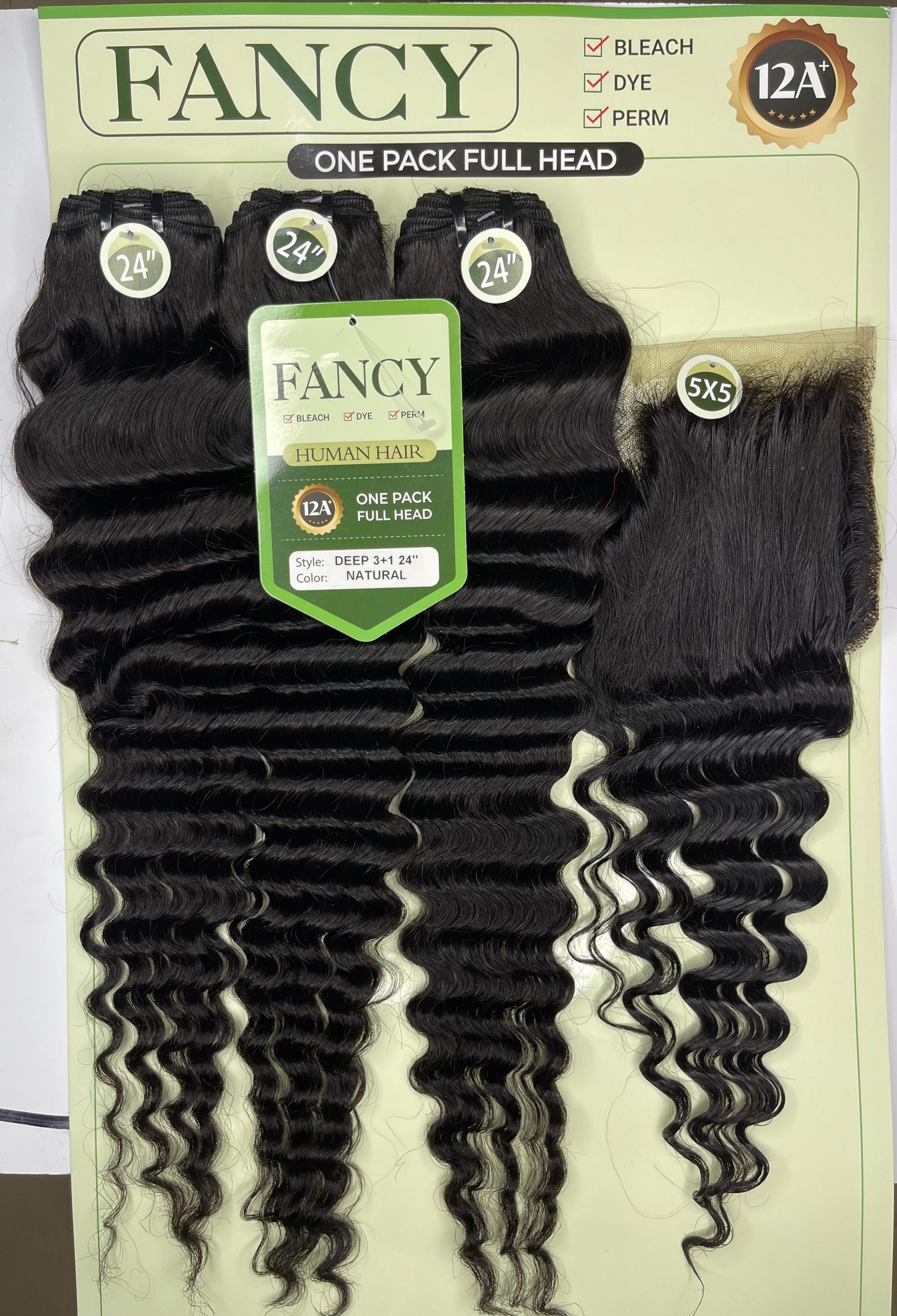 Fancy Deepwave Black+5*5 Closure