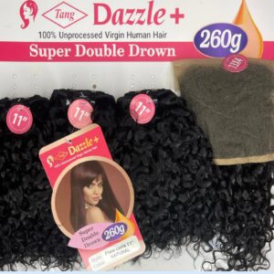 Dazzle Plus Pixie Black +frontal