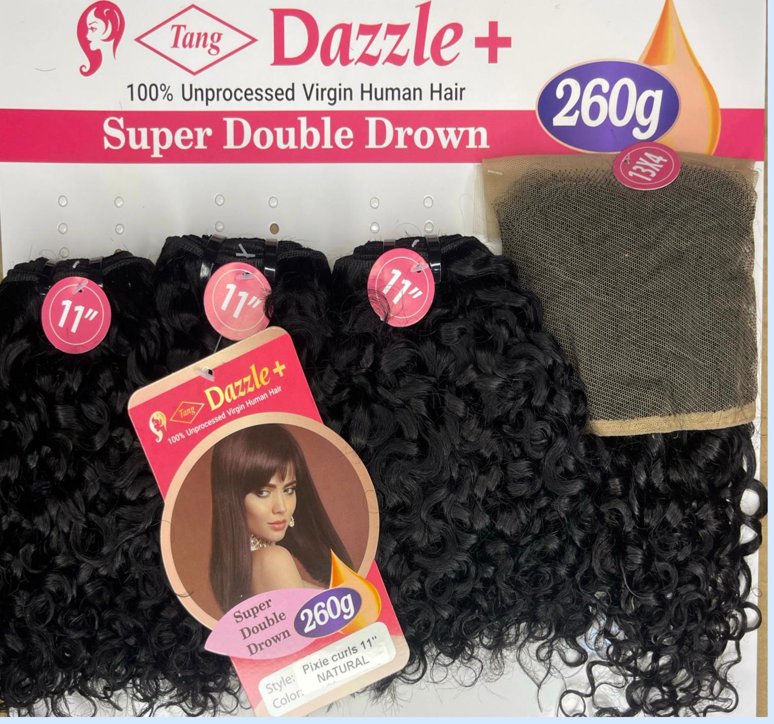 Dazzle Plus Pixie Black +frontal