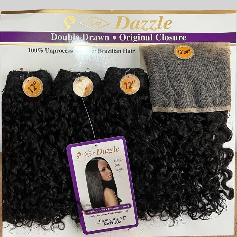 Dazzle Plus Pixie +frontal Purple Label