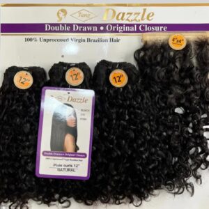 Dazzle Plus Pixie +closure Purple Label