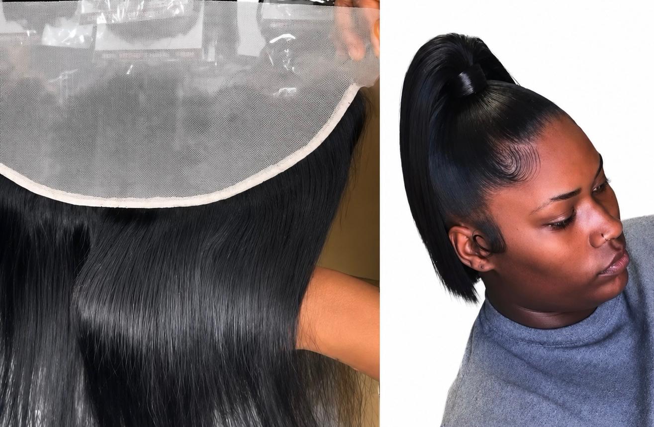 Frontal Pony Combo Stw 16"