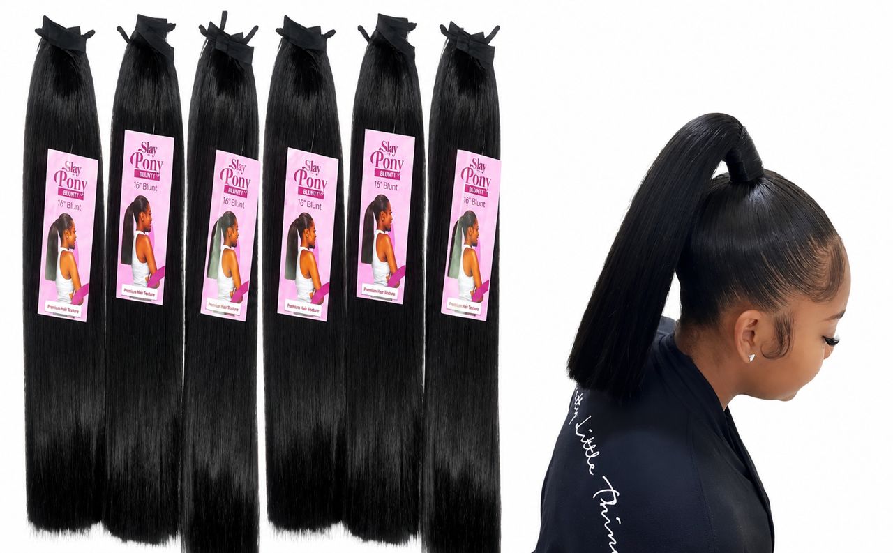 Slay Blunt Ponytail Stw 28"