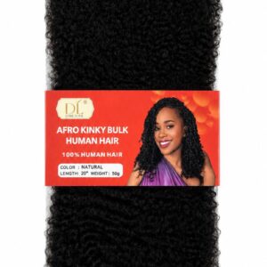 Dl Afro Kinky Bulk Black