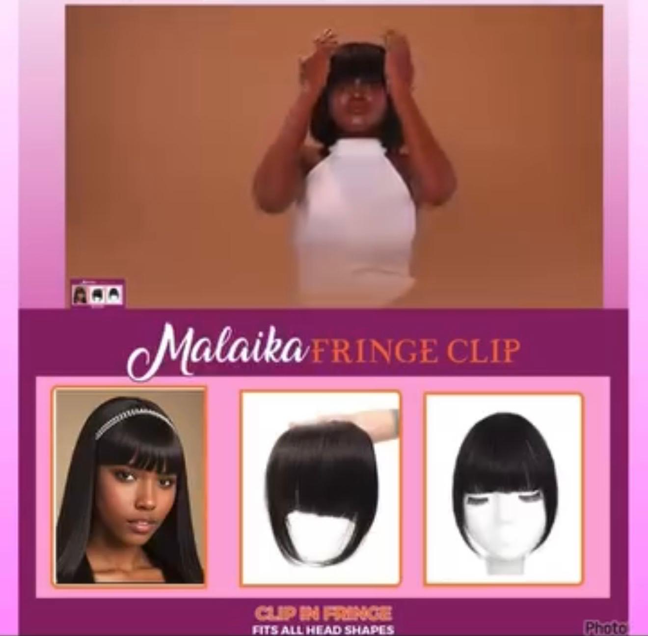 Fringe Clip With Band