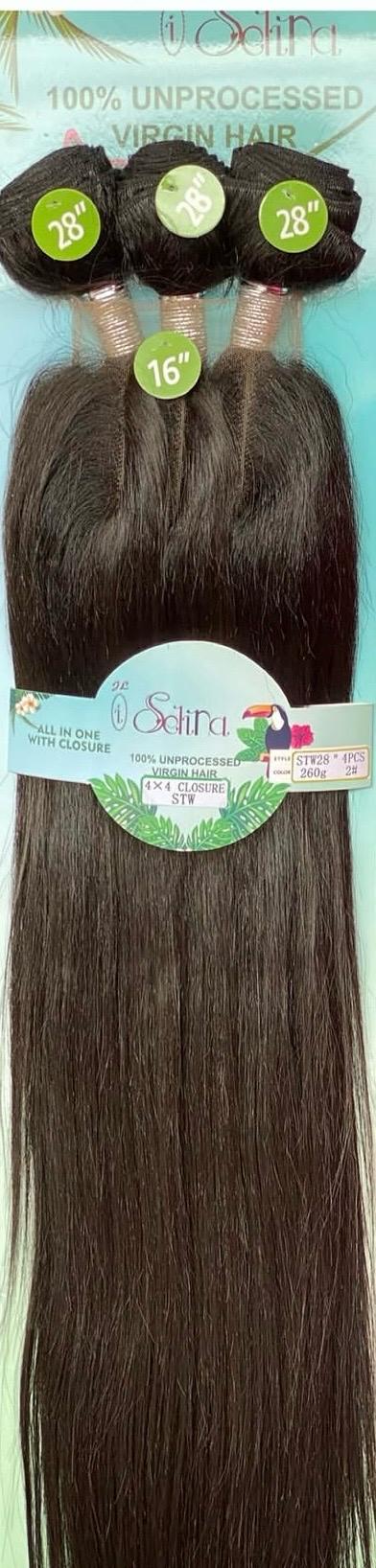 Selina Hand Silky Stw Black