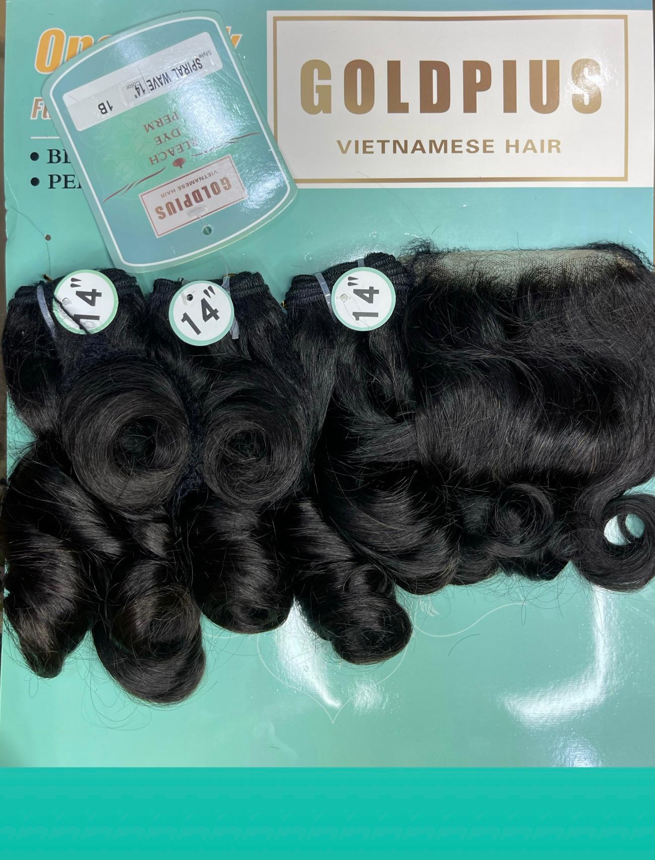 Gold Plus Spiral Dd Curls