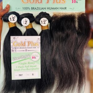 Gold Plus Silky Stright 12"