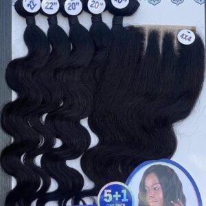 Carribeean Star Body + Closure 20"22"