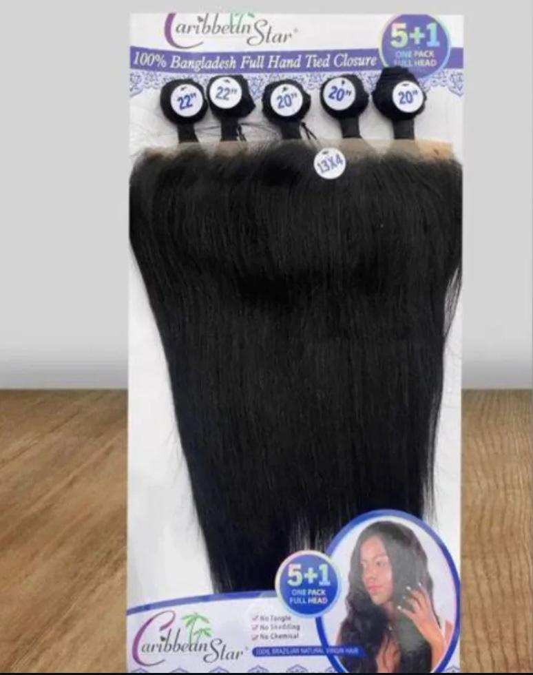 Carribean Star Stw + Frontal 20"22"